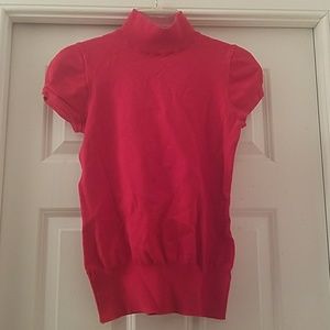 Red Turtleneck sweater